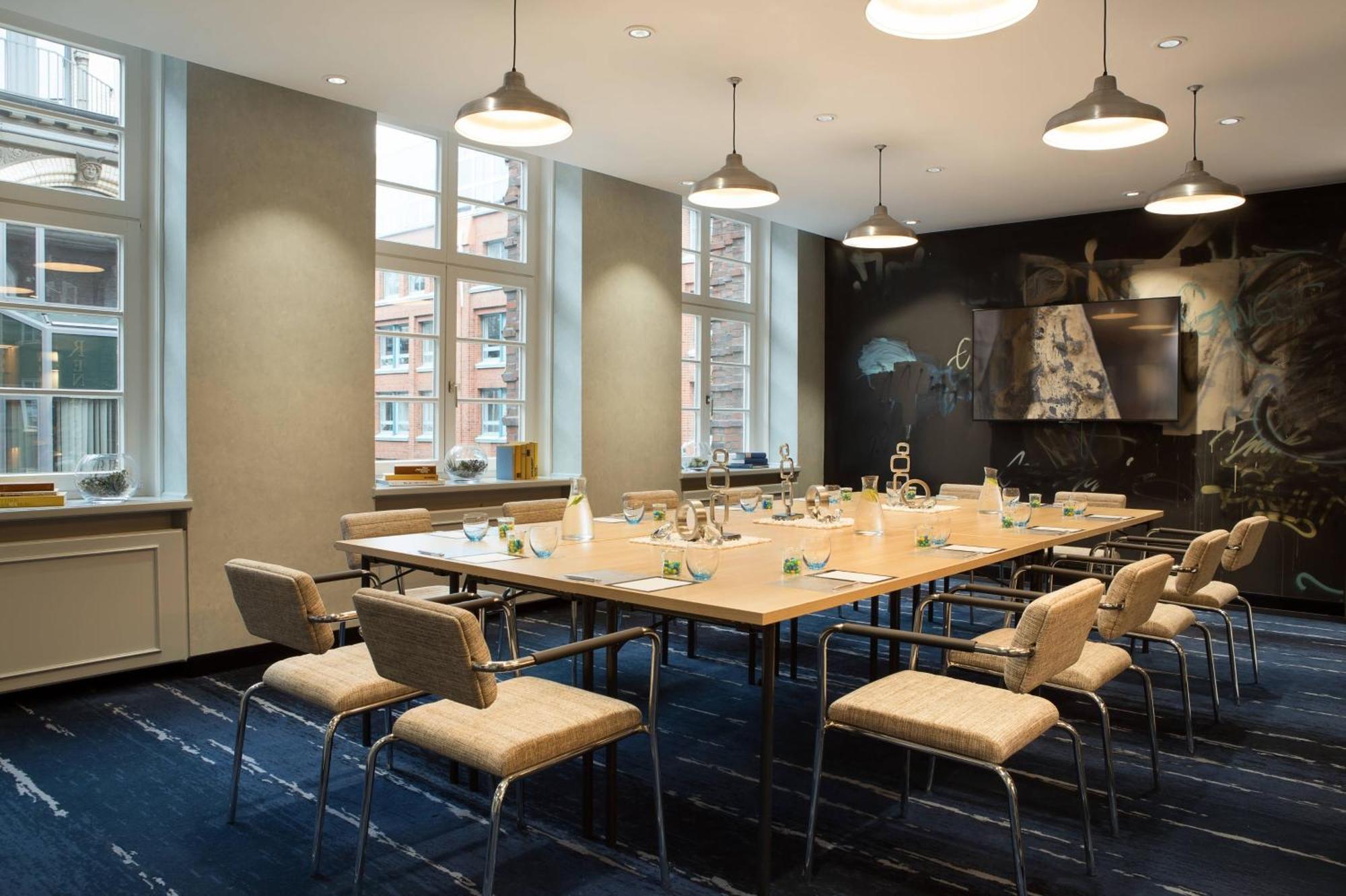 Renaissance Hamburg Hotel Bagian luar foto Meeting room